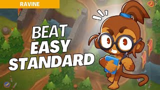 How to Beat Standard Mode Easy on Ravine  BTD6 Strategy [upl. by Tadeo205]