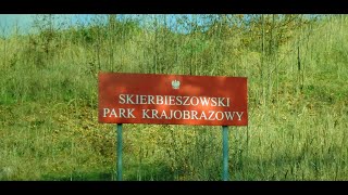 Działy Grabowieckie Skierbieszowski Park Krajobrazowy Zjazd do miejscowości Stryjów [upl. by Dorotea978]