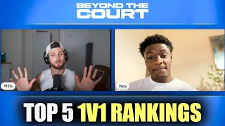 NAS RANKS TOP 5 1v1 Players On YouTube Talks Devinthelab 1v1 and Nas vs Skoob [upl. by Amarette]