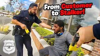 Cops Arrest Stalker Who Pretends to Be a Customer [upl. by Mandy]