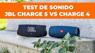 JBL Charge 5 vs Charge 4  Test de sonido 🔊 [upl. by Cicily]