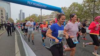 Mainova Frankfurt Marathon Start Part 2 2nd wave All Runners 27 October 2024 [upl. by Anielram]