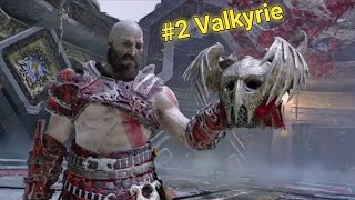 God Of War 2018  Valkyrie Geirdriful  Location Foothills  Hidden Chamber of Odin  Full Guide [upl. by Ayeki]