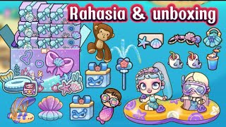 Avatar world Rahasia di water park amp unboxing paket mermaid [upl. by Glennis]