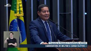 DISCURSO DO SENADOR HAMILTON MOURÃO  070224 [upl. by Anicnarf455]