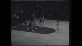 Wilt Chamberlain Free Throw line jump shot and bank shot [upl. by Jenesia682]