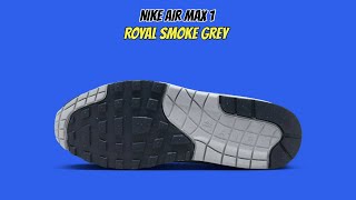 Nike Air Max 1 Royal Smoke Grey [upl. by Ahtibat]