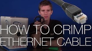 How To MakeCrimp RJ45 Ethernet Network Patch Cables Cat 5e and Cat 6 [upl. by Yhtorod]