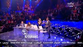 وائل كفوري يغني على بابي واقف قمرين و يشعل مسرح ArabIdol 4 [upl. by Lellih455]