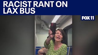 Woman goes on racist rant against IndianAmerican family Only 1 person spoke out on bus [upl. by Ehsiom31]