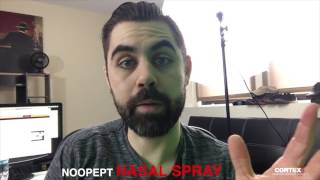 Noopept Nasal Spray Official Review And Dose Ratios [upl. by Gnouhp]