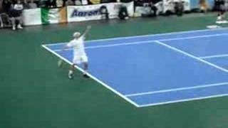 Roddick imitates Serena Dont miss this Hilarious [upl. by Warton]