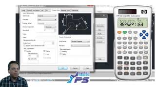 TOPOGRAFIA AutoCAD TRIGONOMETRIA BÃSICA  Lei dos Senos Lei dos Cossenos e FÃ³rmula de Heron [upl. by Earahc]