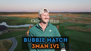 Bubbie Golf 3man 1v1 Major   golf goodgood goodgoodgolf [upl. by Max]