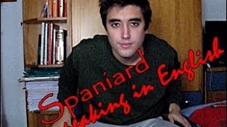 Spaniard speaking in English [upl. by Lesak]