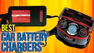 10 Best Car Battery Chargers 2017 [upl. by Nimajnab]