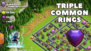 How to Triple Common Ring  Anti 2 Star Bases with Zap Titan Smash  Th15 Legend Attacks 31 [upl. by Eugen]