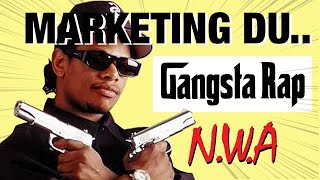 Marketing Du Gangsta Rap NWA  Analyse Marketing Branding et Growth de NWA [upl. by Elagibba]