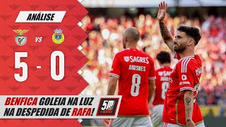 🔴 BENFICA 50 AROUCA 🟡 ANÁLISE Benfica regressa às vitórias com goleada na Luz [upl. by Norvell265]