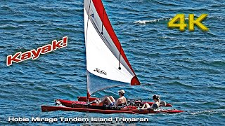 Hobie Mirage Tandem Island Trimaran Kayak [upl. by Ydasahc]