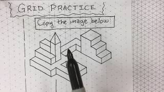 Beginner Isometric Drawing Tutorial [upl. by Shama]