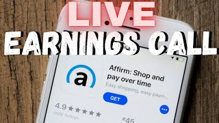 🛑WATCH LIVE Affirm AFRM Q2 2022 Earnings Conference Call [upl. by Thorncombe]