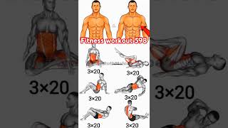 Abs exercise at home 🏡motivation aesthetic gymworkout short vairlvideo absworkout youtubebl🎧 [upl. by Neehsas]