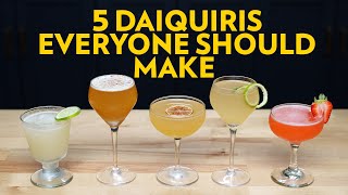 5 Favorite Daiquiris EVERYONE should make [upl. by Grew295]