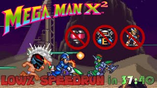 ⏰ Mega Man X2 Low Speedrun em 3740 [upl. by Demaria]