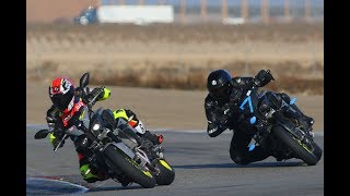 Yamaha Fz10Mt10 Vs Yamaha Fz10Mt10 ButtonWillow Group A Near Crash [upl. by Eiram]