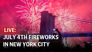 July 4th fireworks 2024 Watch live as Macys holds 4th of July fireworks show in New York [upl. by Francesco]