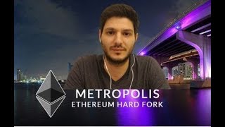 Ethereum Hard Fork Metropolis  Arabic  إثيريوم هارد فورك، ميتروبوليس [upl. by Veda105]