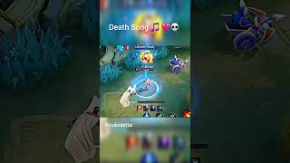 Death Song 🎵 💔 💀 be like mobilelegends mobilelegendsbangbang mlbbcreatorcamp mobilelegend mlbb [upl. by Carleen]