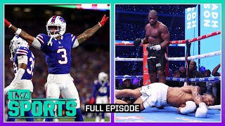 Hamlin on Comeback Interception amp Hearn Talks Joshuas Shocking Loss  TMZ Sports Full Ep  92424 [upl. by Poppas]