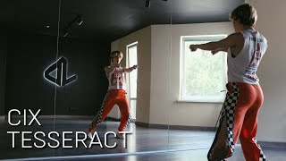 CIX  TESSERACT Dance Tutorial Русский Туториал [upl. by Waly]