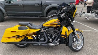 1 of 197 made 2015 Street Glide CVO scorched Yellow [upl. by Lorn]