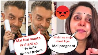 Daljeet kaur के Aligations लगाने पर Nikhil ने तोडी चुप्पी Divorce किया confirm [upl. by Adirf]