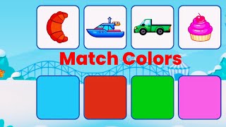 Colors connection Picture Matching GamesKids TV A to Z [upl. by Suzie]