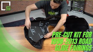 19982013 Road Glide Fairing PreCut Sound Deadening Kit │ SoundSkins Global [upl. by Adliw948]