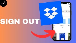 How to sign out from the Dropbox app [upl. by Mitch429]