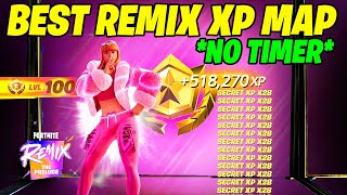 BEST SEASON REMIX Fortnite XP GLITCH Map to LEVEL UP FAST in Chapter 5 Season 5 [upl. by Elka]