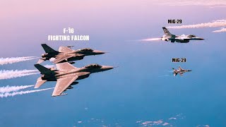 F16 VS MiG29 Fighter Jet Who is the Winner in Arma 3 [upl. by Norman]