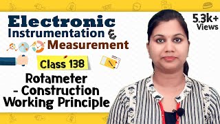 Introduction to Rotameter  Flow Measurement Transducers  Electronic Instruments and Measurements [upl. by Eellah]