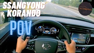 2023 SsangYong Korando 15 TGdi 15 163 HP  POV Test Drive [upl. by Eart278]