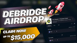 Crypto Airdrop  How To Claim Debridge Airdrop Today  Full Guide  Airdrop Crypto [upl. by Keane]