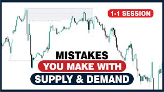 Mistakes Youre Making With Supply amp Demand Trading  SMC  BTT [upl. by Slinkman34]