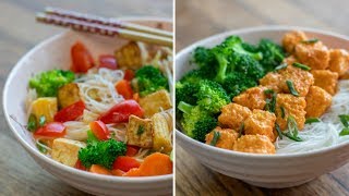 3 Tofu Recipes  Easy  Tasty [upl. by Chernow]