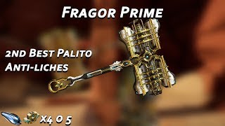 Fragor Prime com muito Dano Esmagando Inimigos  3 Builds Explicadas  Warframe Arsenal [upl. by Oterol]