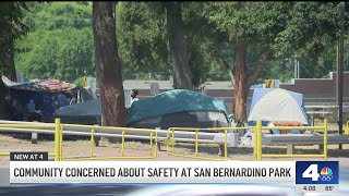 Why San Bernardino can’t do anything about the homeless at a park [upl. by Eiramana731]