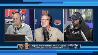 Patriots Handling of Mac Jones was ATROCIOUS  Felger amp Mazz [upl. by Zeph]